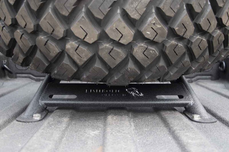 Jeep Gladiator JT Tire Carrier - Fishbone Offroad - In-Bed - Black - `20-`27
